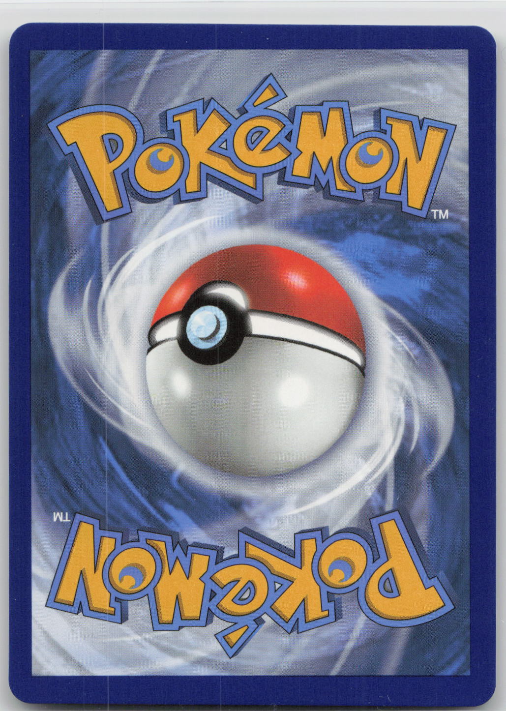 Back of card