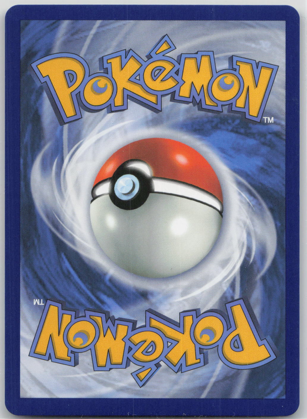 Back of card
