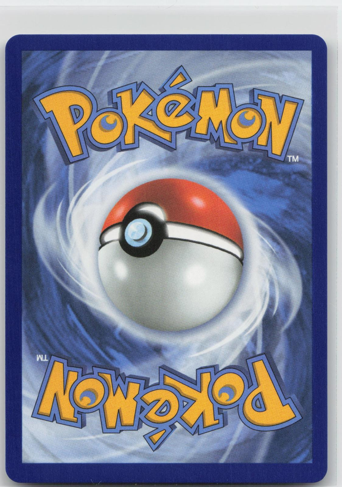 Back of card