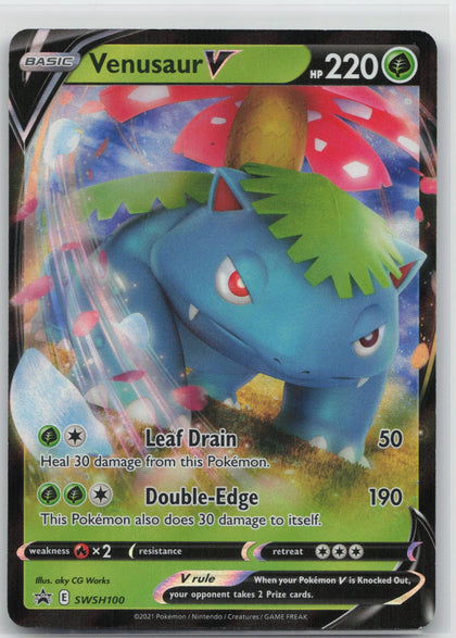 Venusaur V - Sword & Shield Promo SWSH100