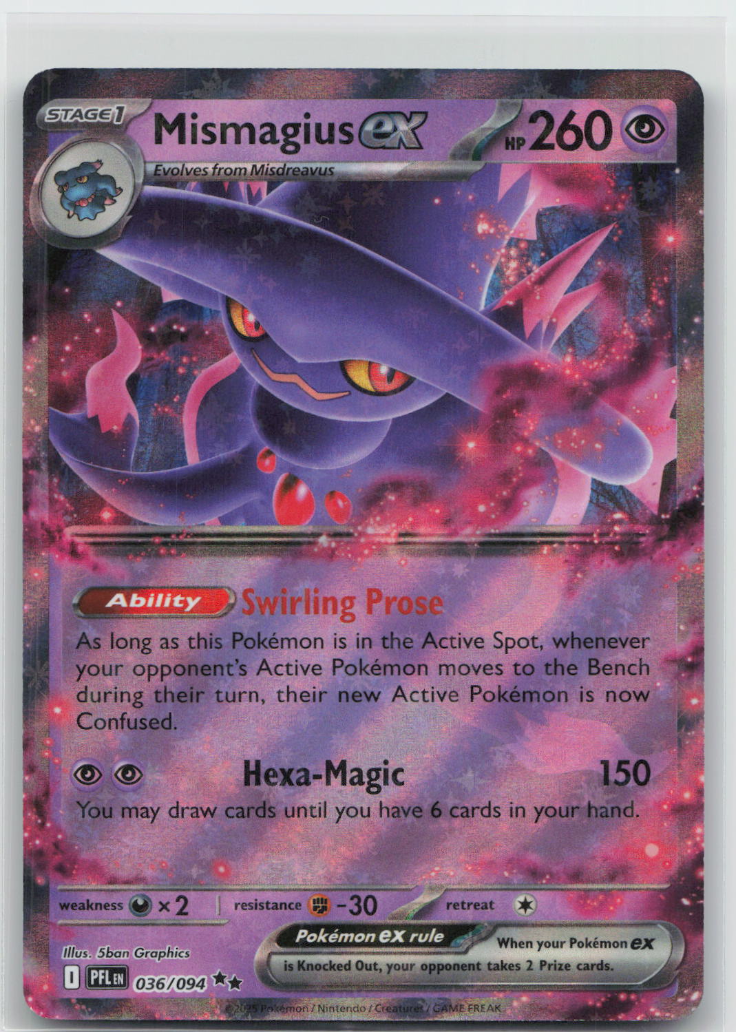 Mismagius ex - Phantasmal Flames 036/094