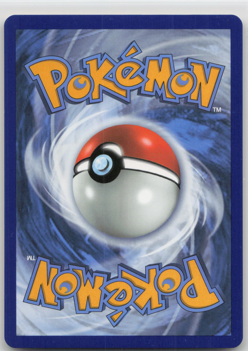 Back of card
