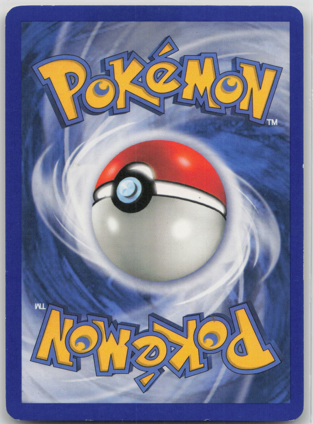 Back of card