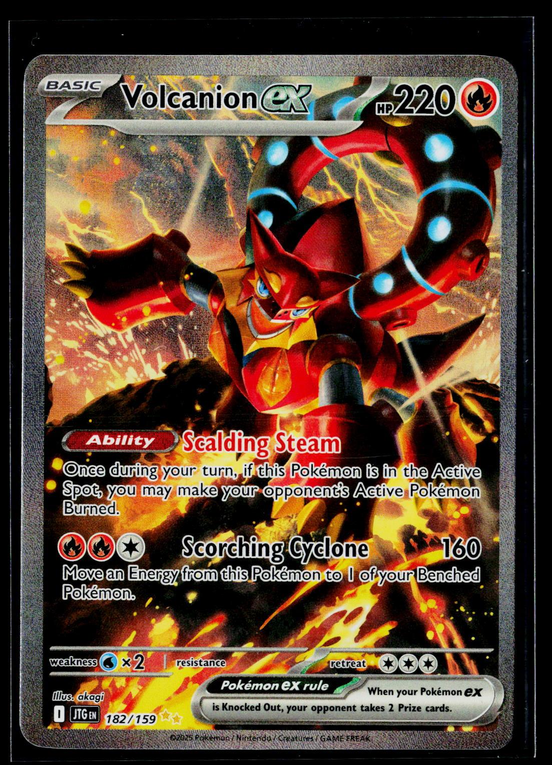 Volcanion ex - Journey Together 182/159 (NM)