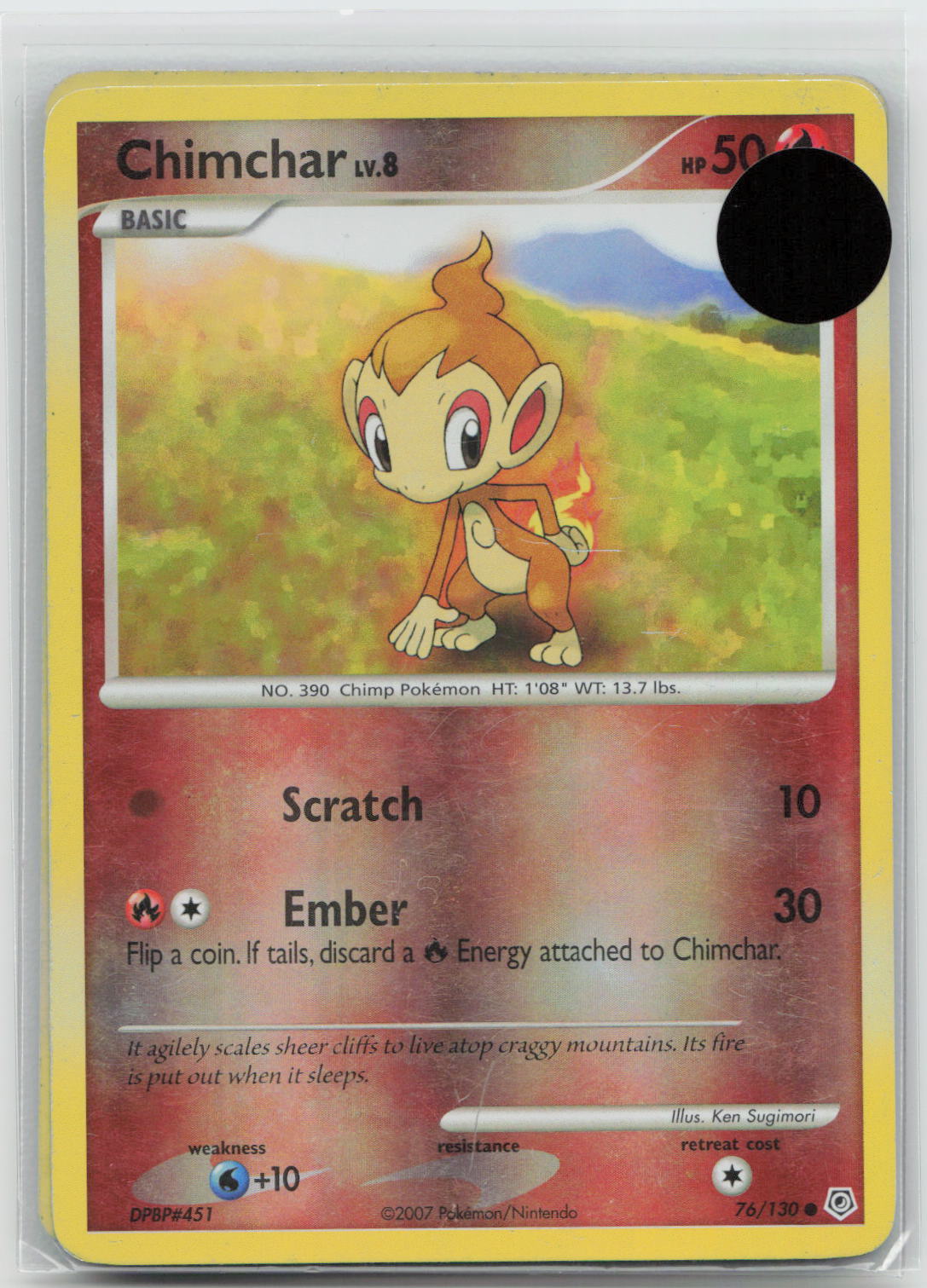 Chimchar - Diamond & Pearl 76/130