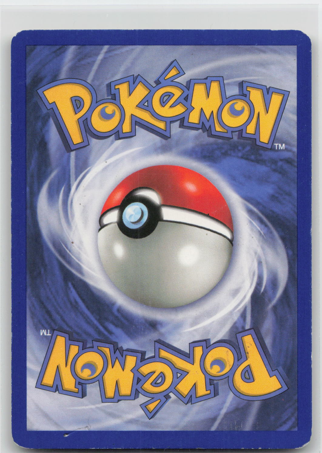 Back of card