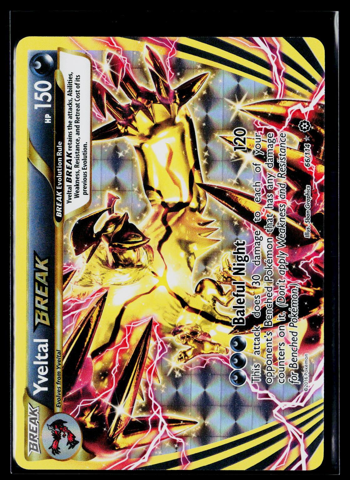 Yveltal BREAK - Steam Siege 66/114 (NM)