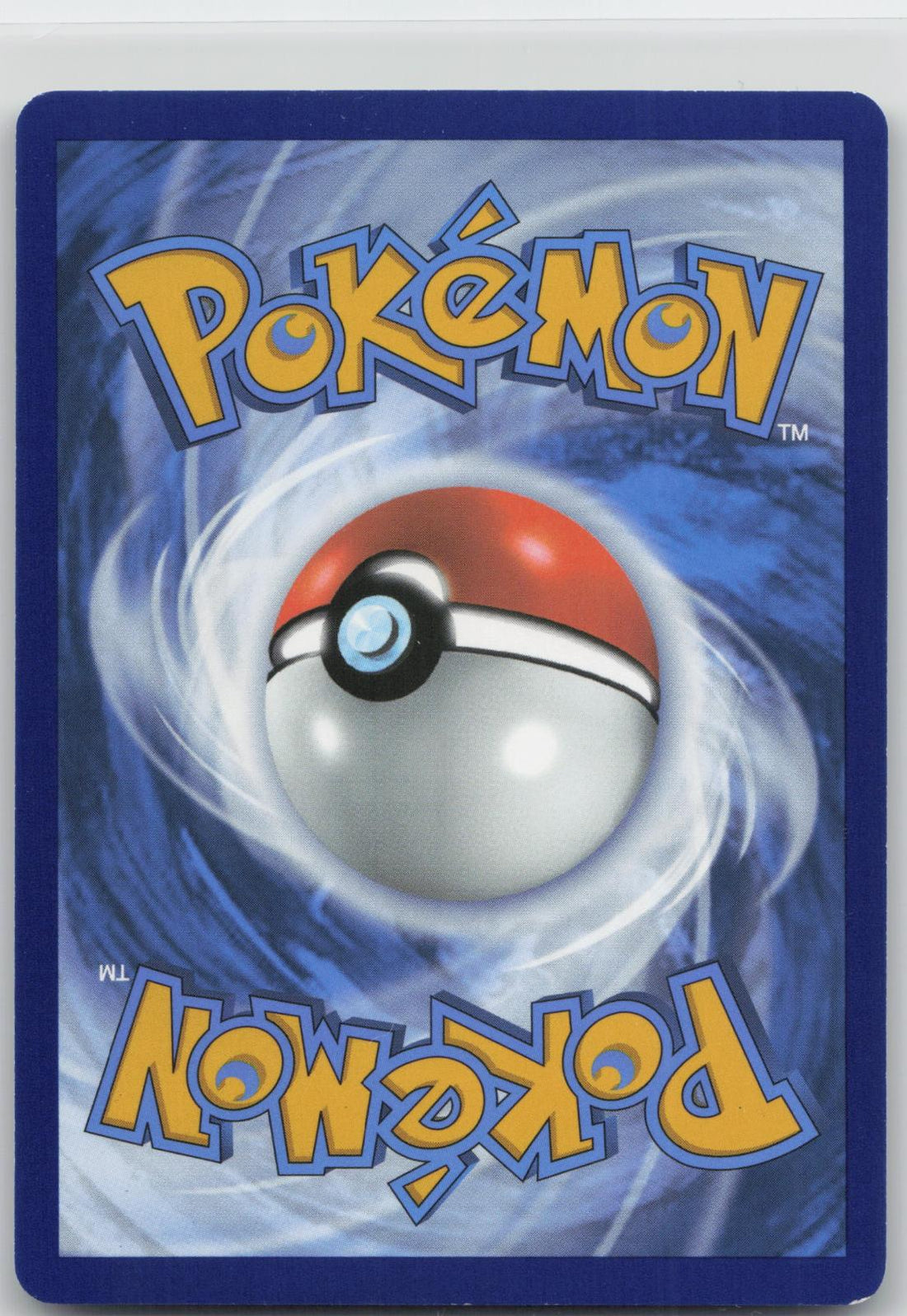 Back of card