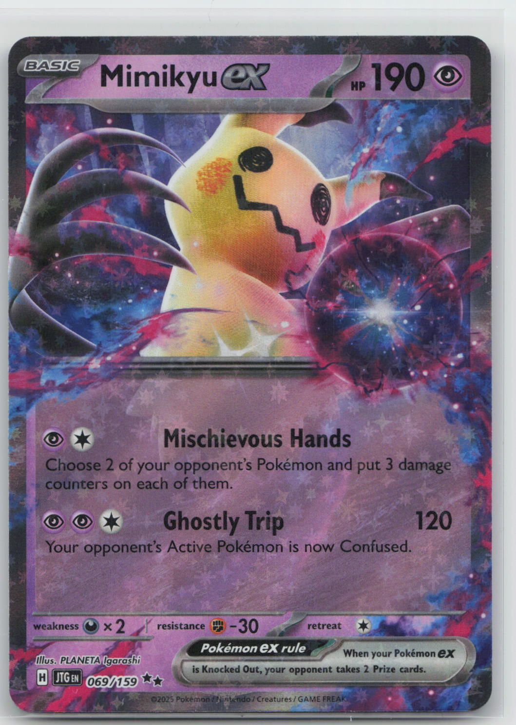 Mimikyu ex - Journey Together 069/159