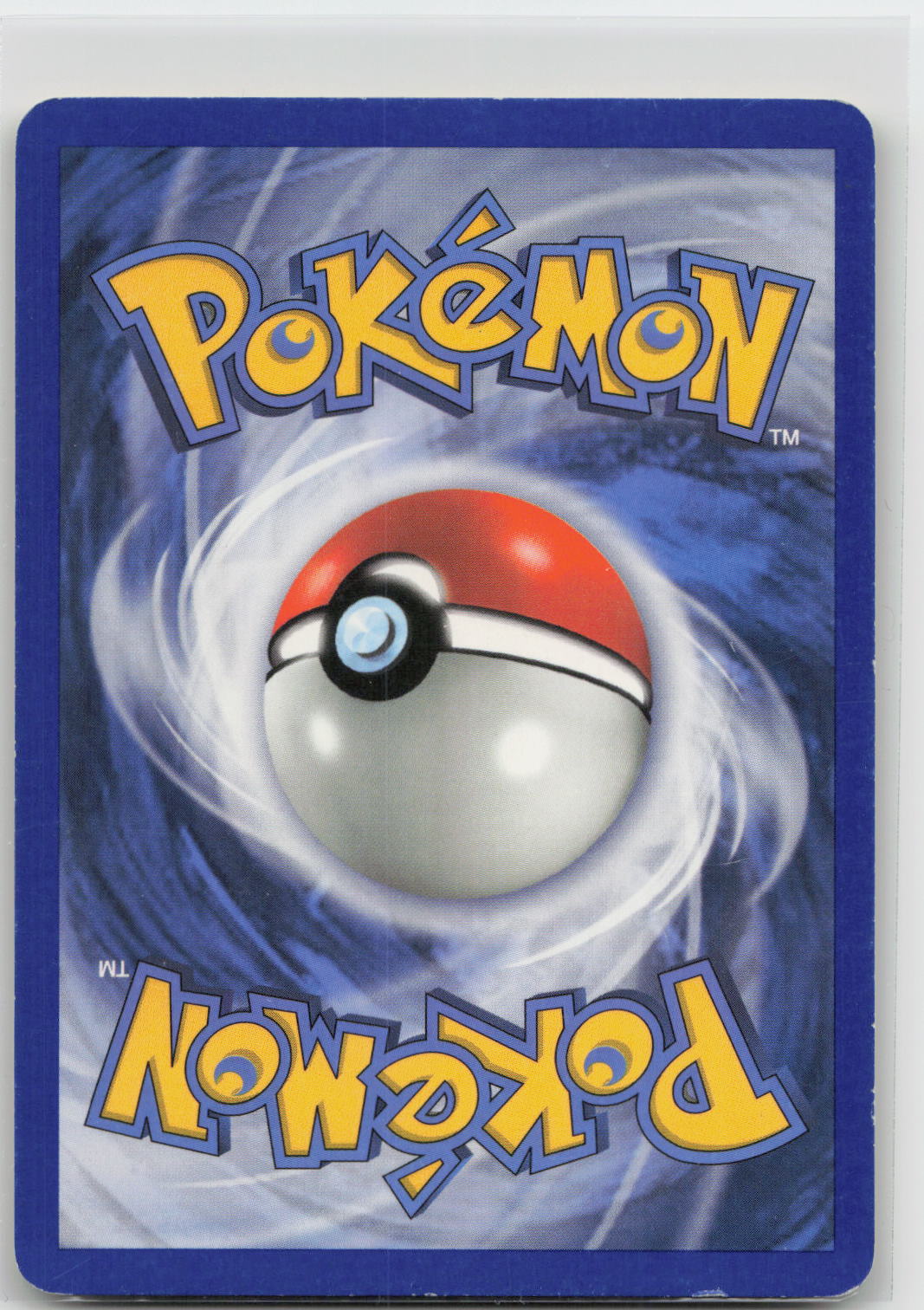 Back of card