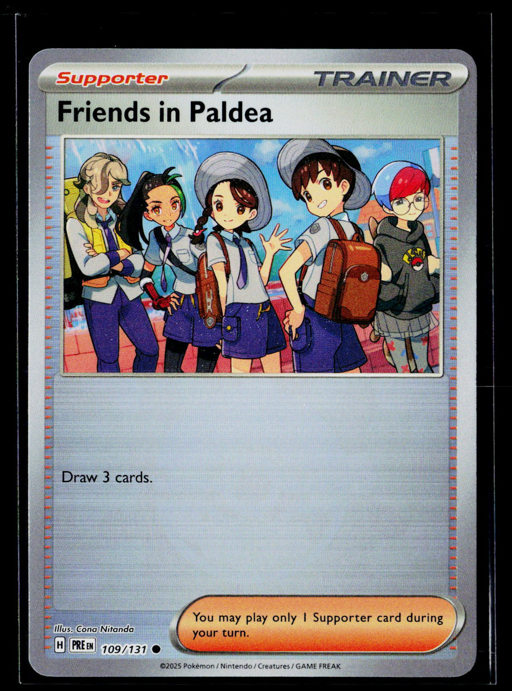 Friends in Paldea (Poke Ball Pattern) - Prismatic Evolutions 109/131 (NM)