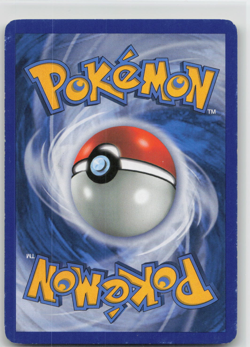 Back of card