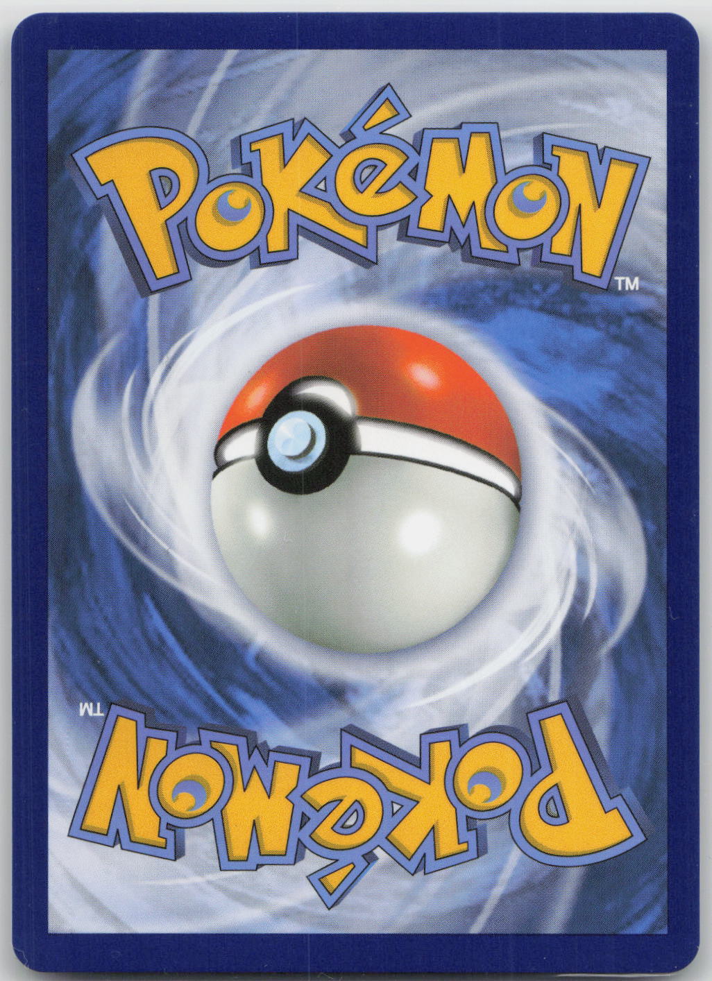 Back of card