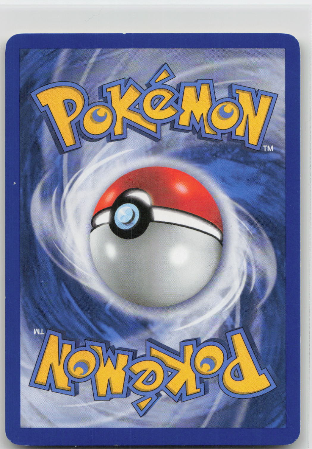 Back of card