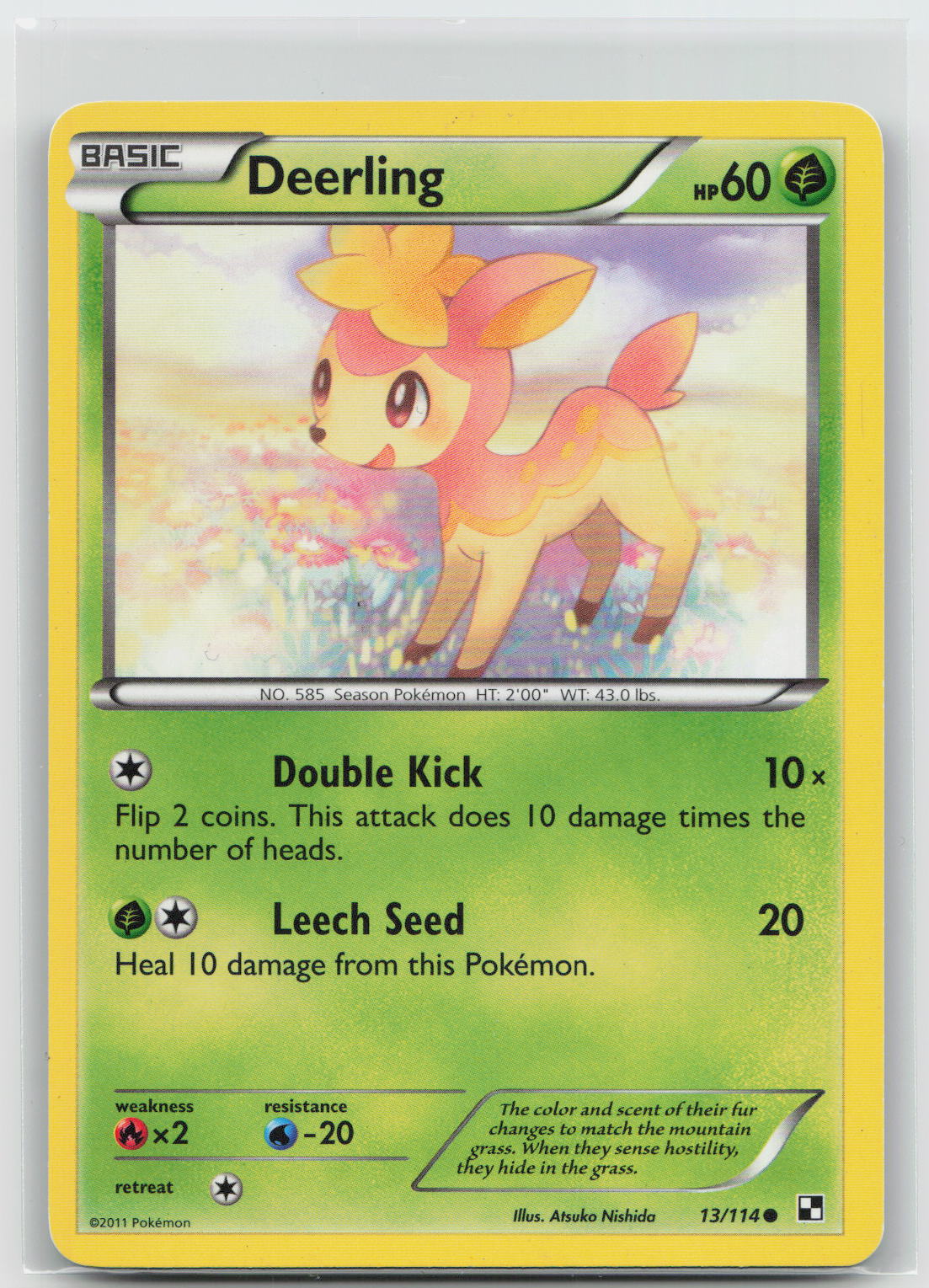 Deerling - Black & White 13/114