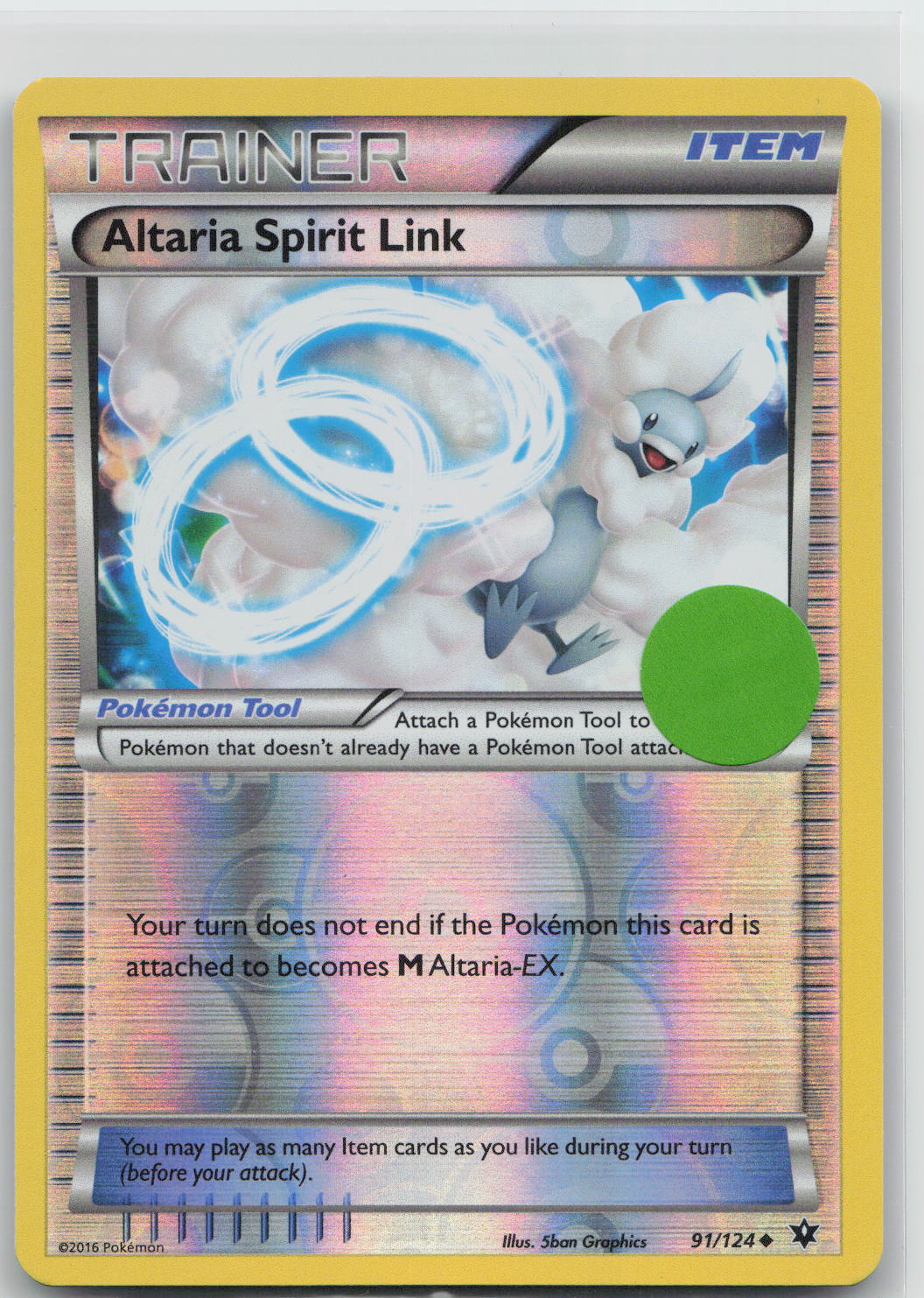 Altaria Spirit Link - Fates Collide 91/124