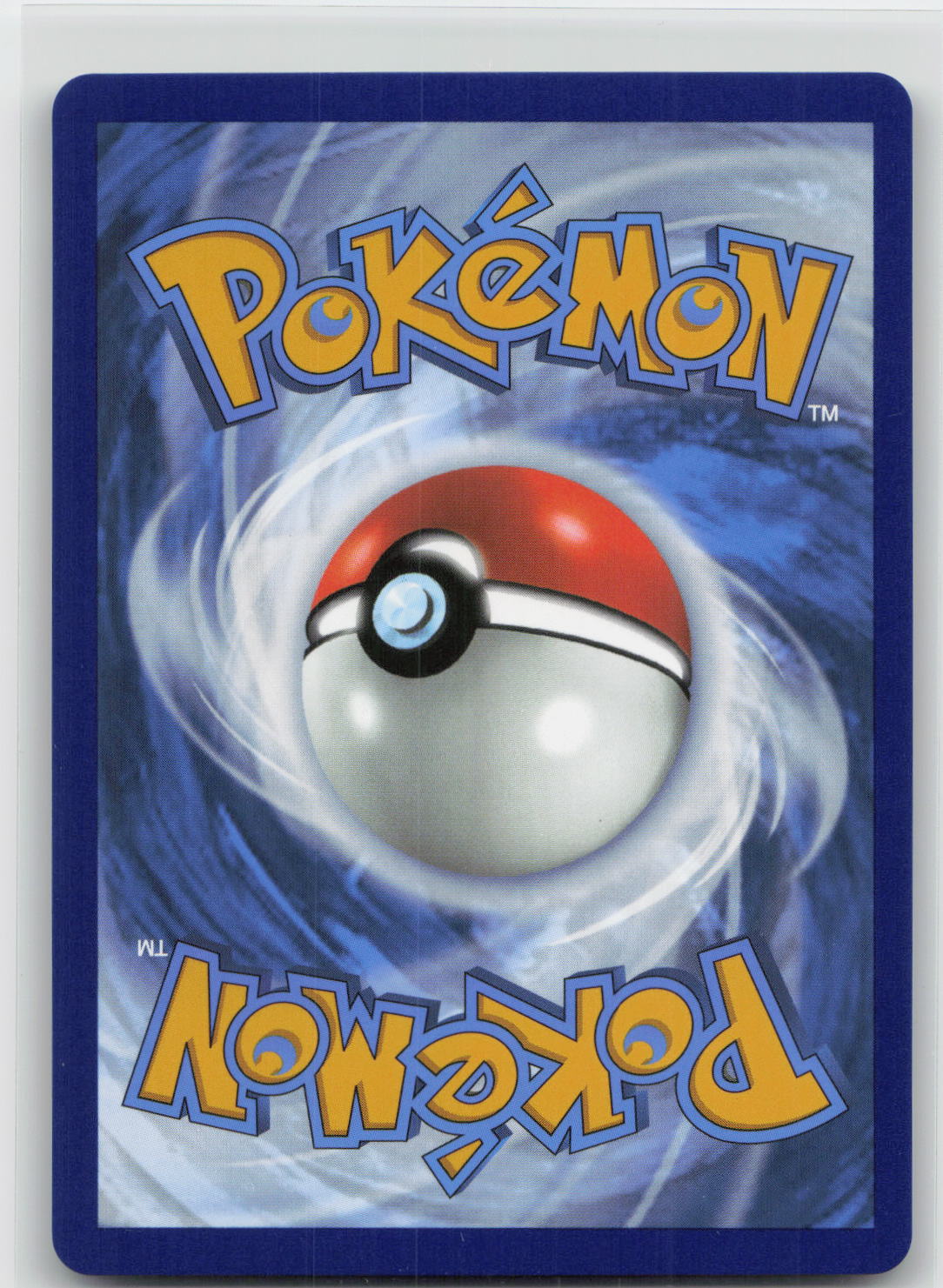 Back of card