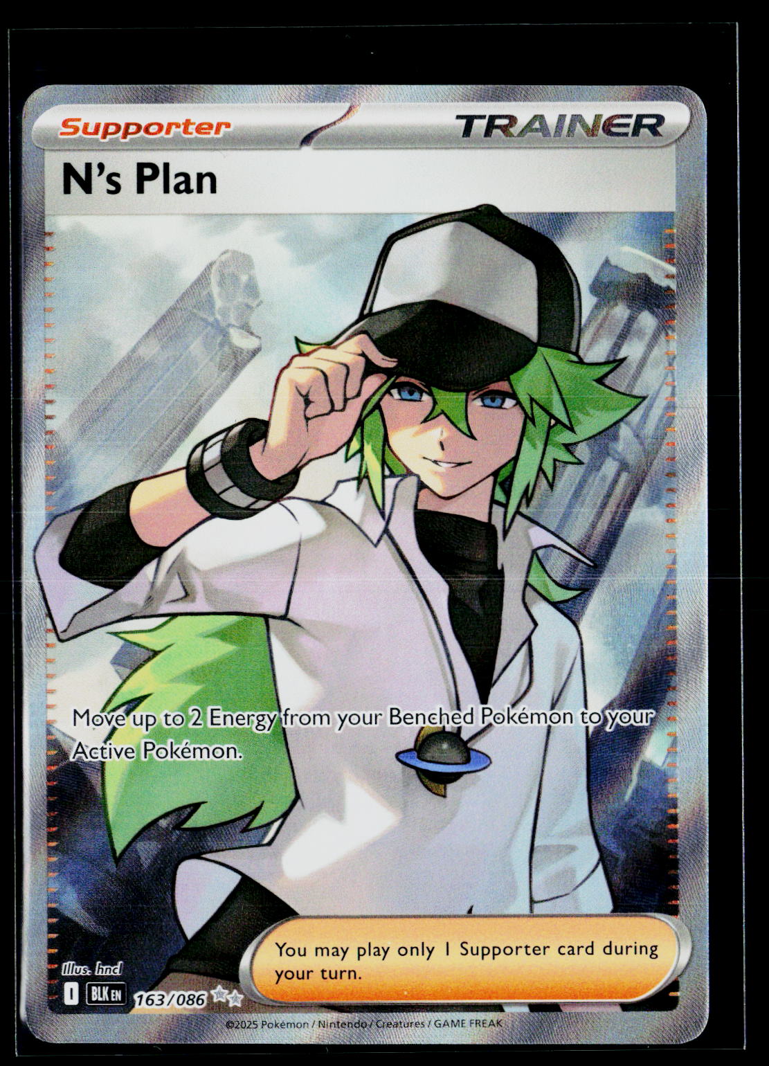 N's Plan - Black Bolt 163/086 (NM)