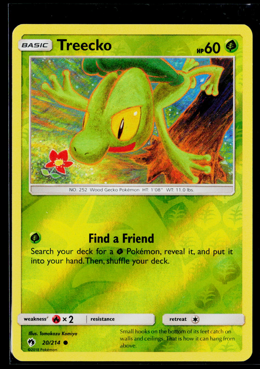 Treecko - Lost Thunder 20/214 (NM)
