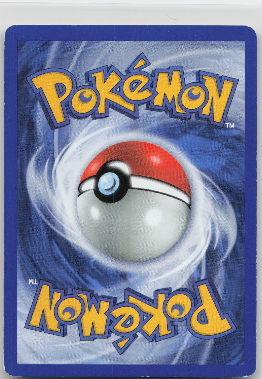 Back of card