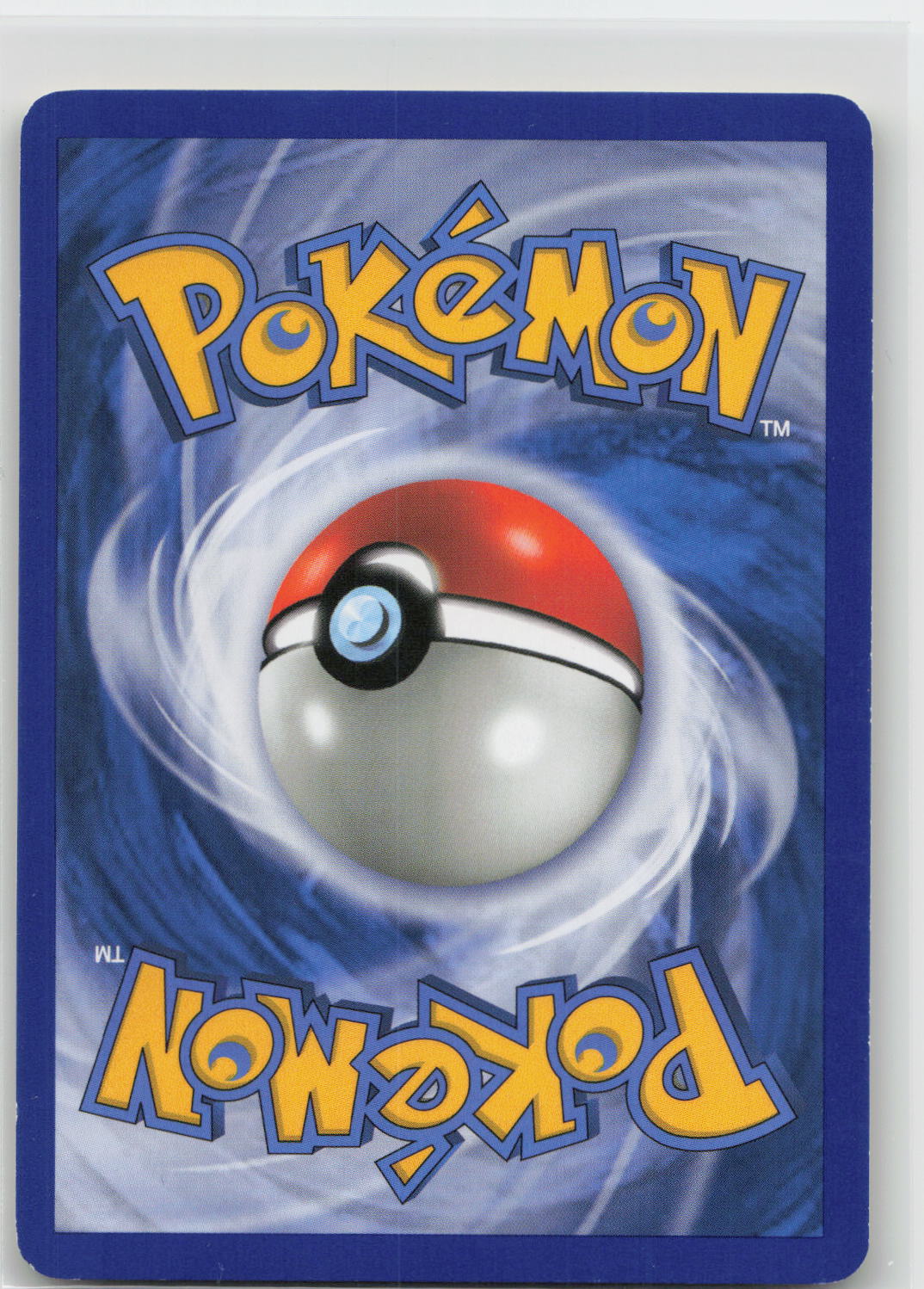 Back of card