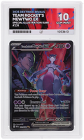 Team Rocket's Mewtwo EX 231/182 ACE Destined Rivals Pokemon ACE 10 Gem Mint front