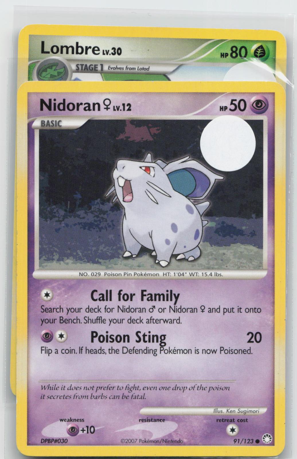 Nidoran F - Mysterious Treasures 91/123