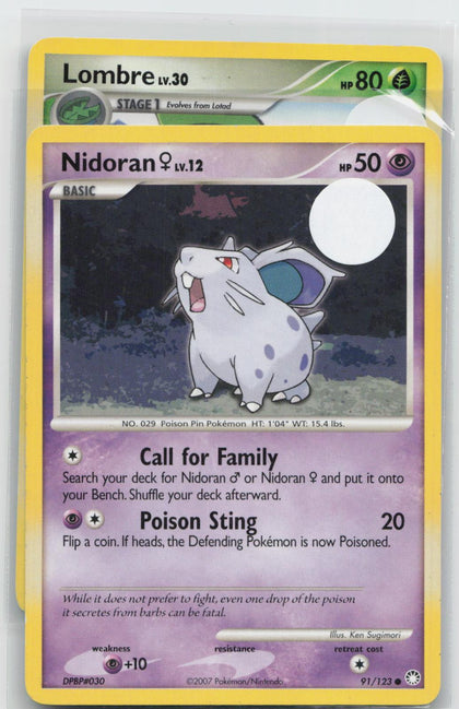 Nidoran F - Mysterious Treasures 91/123