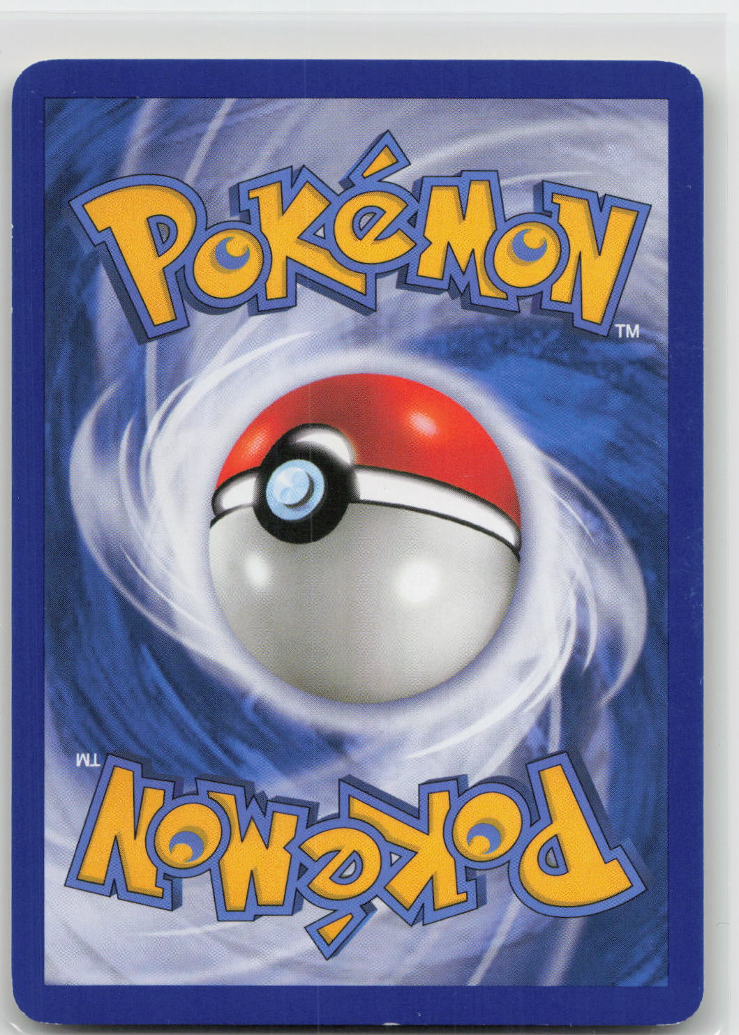 Back of card