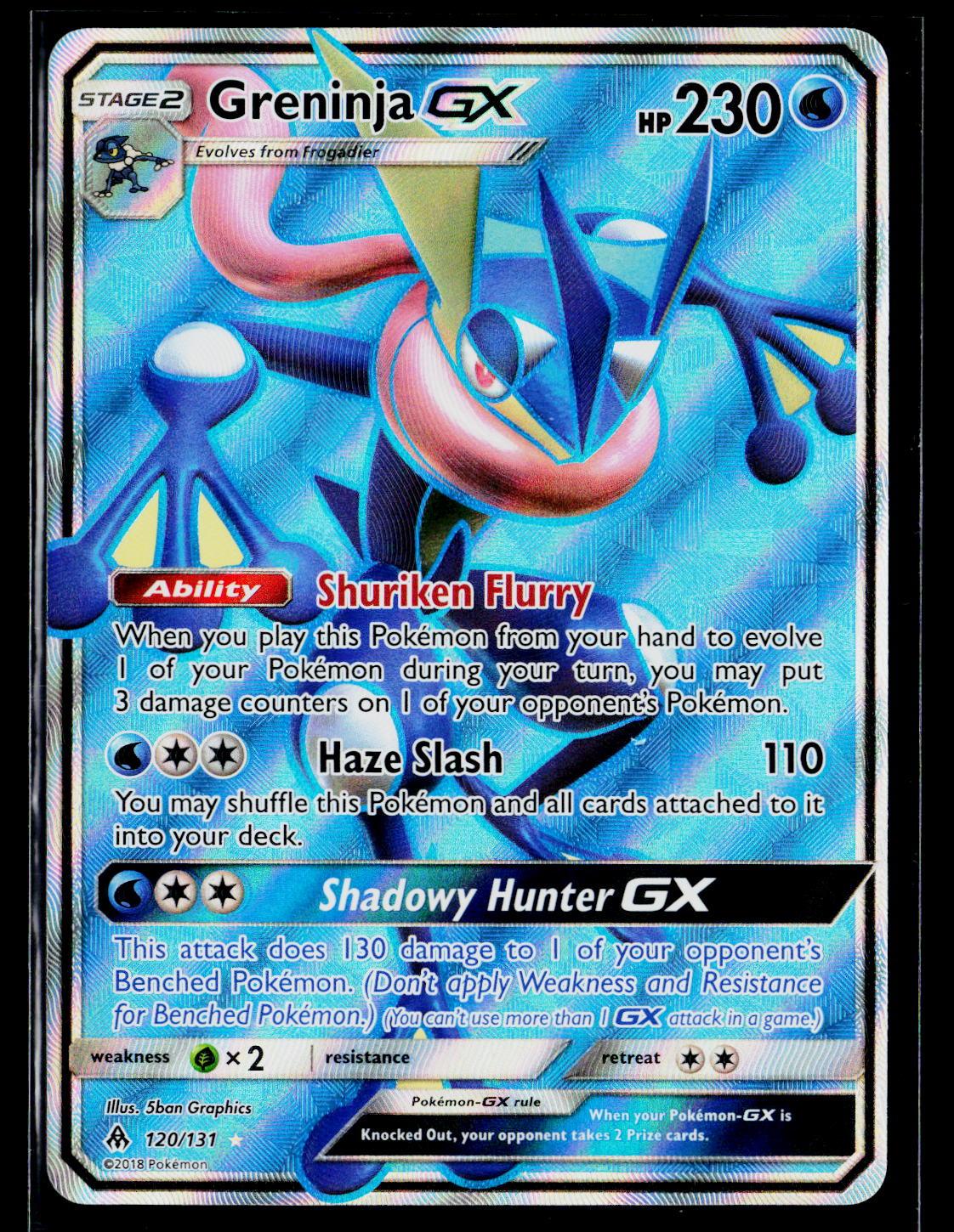 Greninja GX - Forbidden Light 120/131 (NM)