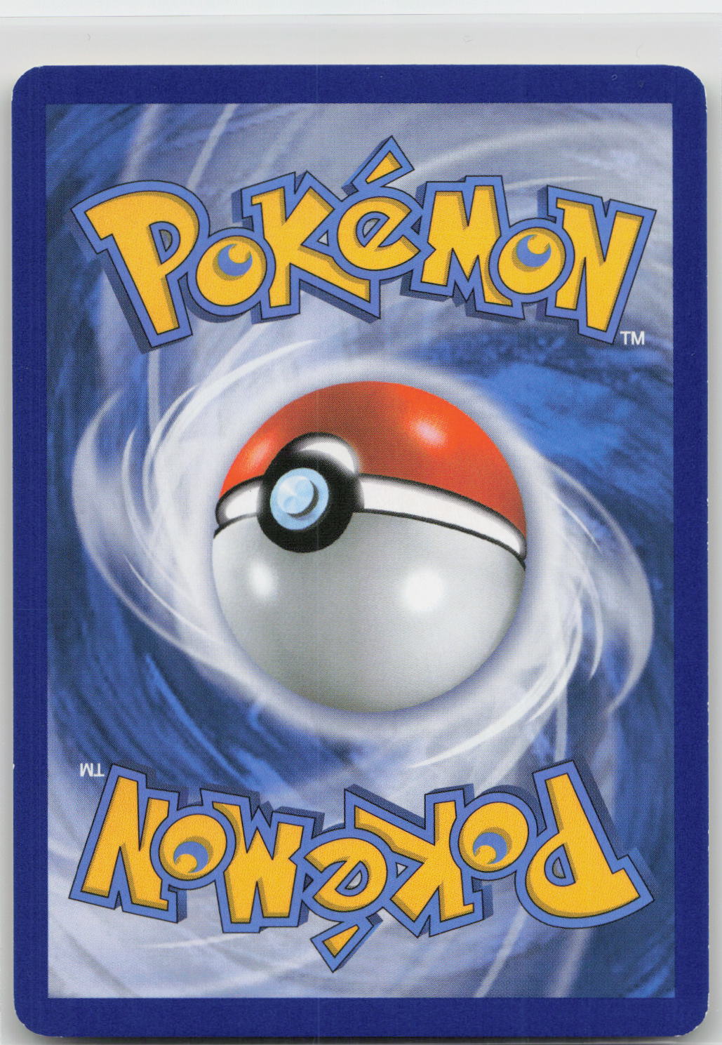 Back of card