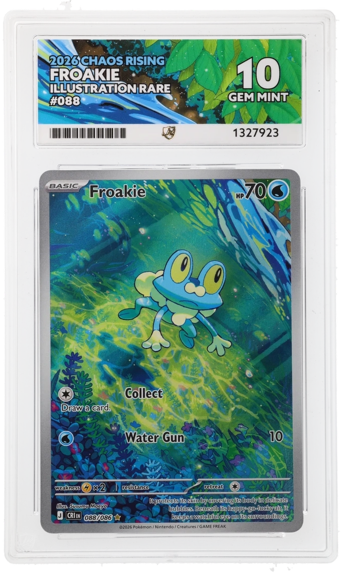 Froakie, Frogadier & Mega Greninja ex · 3 × ACE 10
