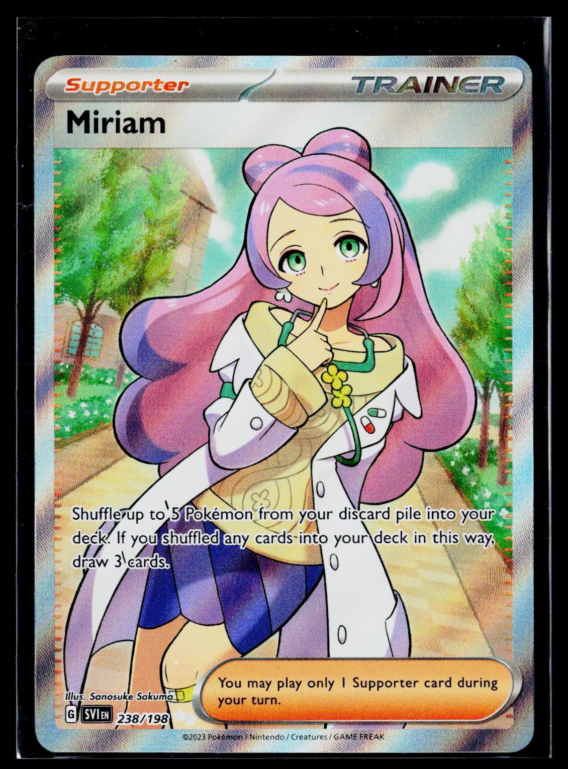 Miriam - Scarlet & Violet 238/198 (NM)