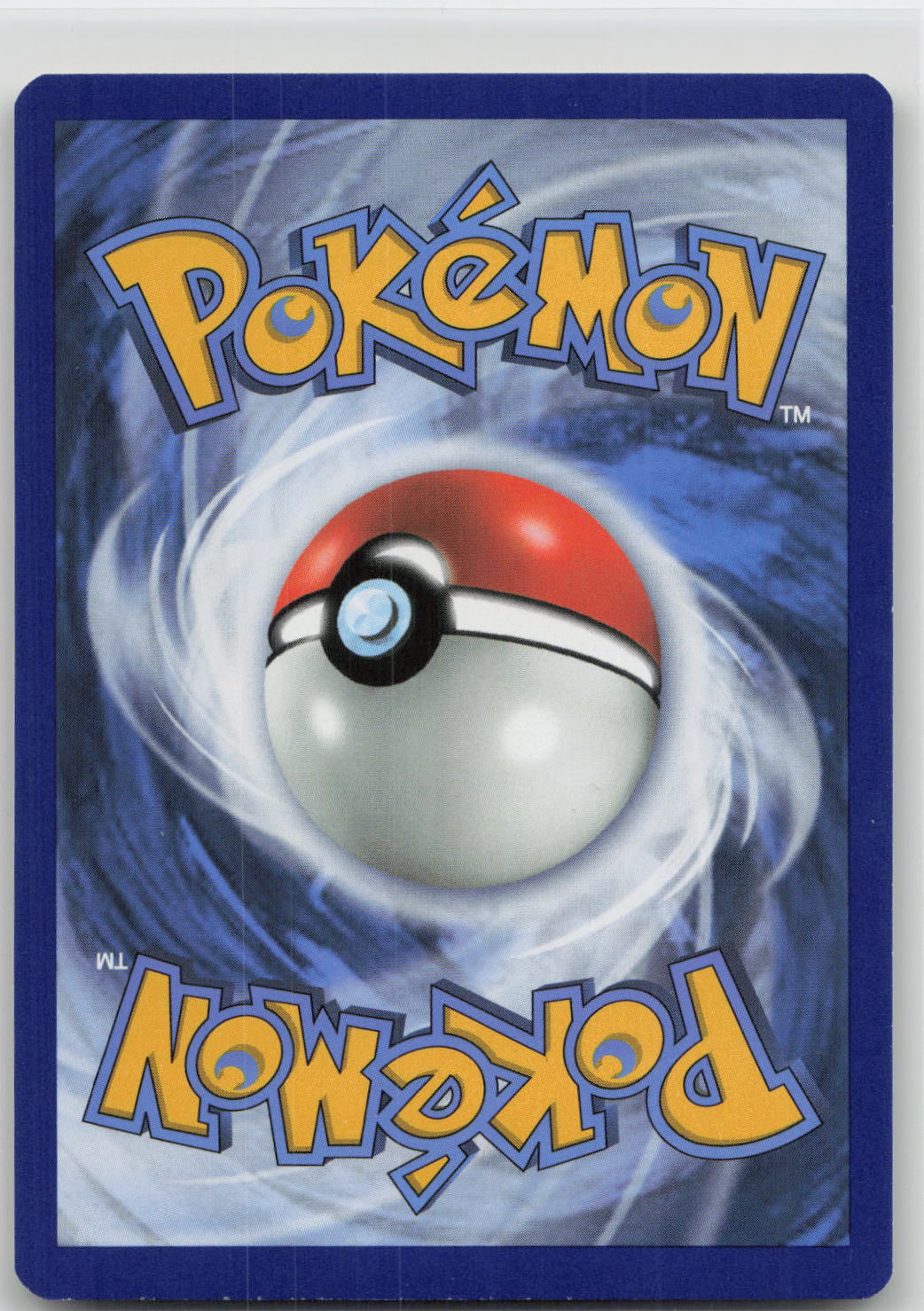 Back of card
