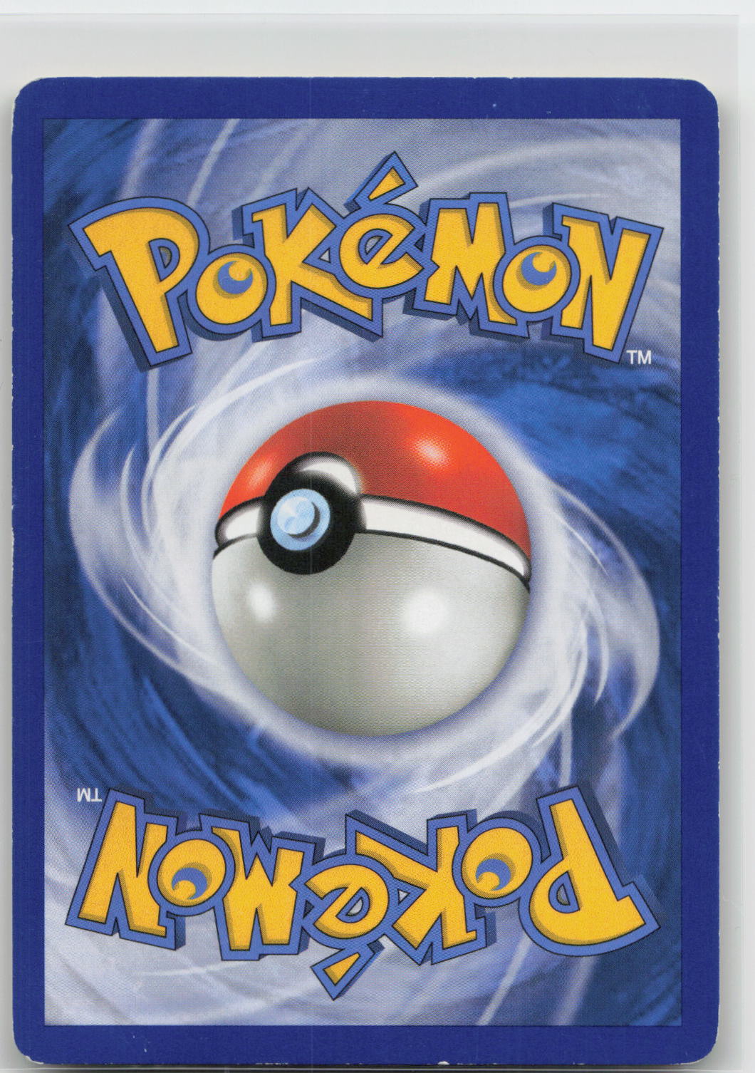 Back of card