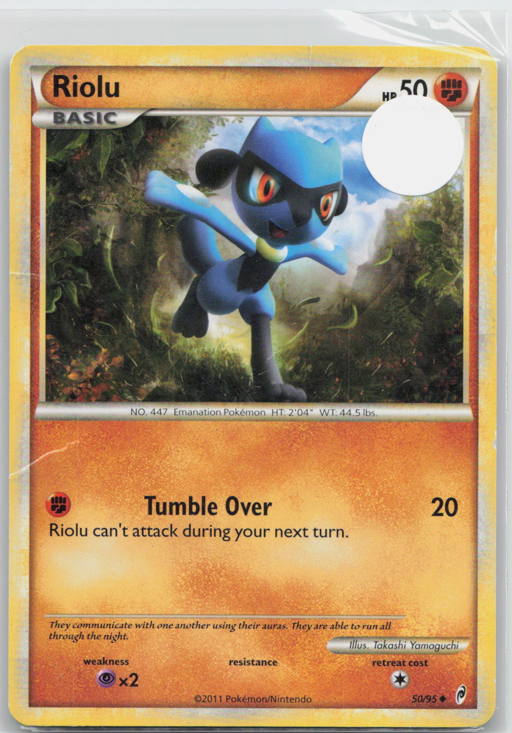 Riolu - Call of Legends 50/95