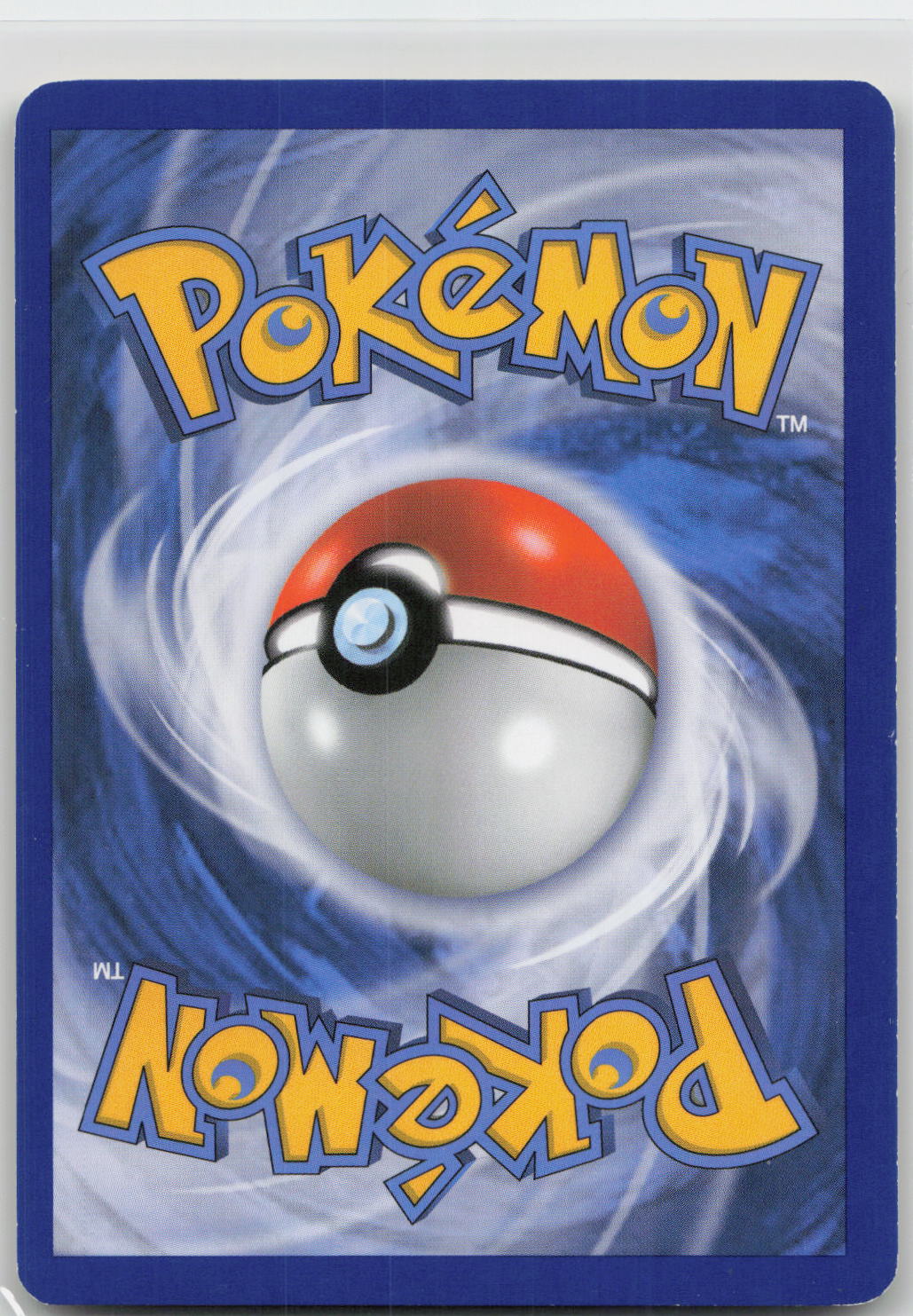 Back of card