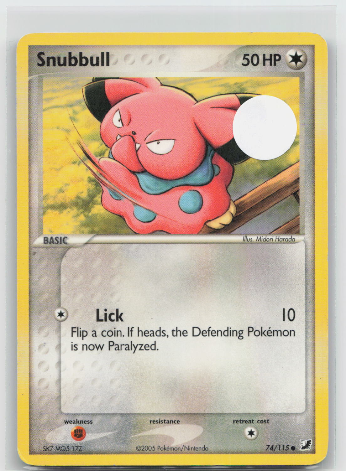 Snubbull - Unseen Forces 74/115