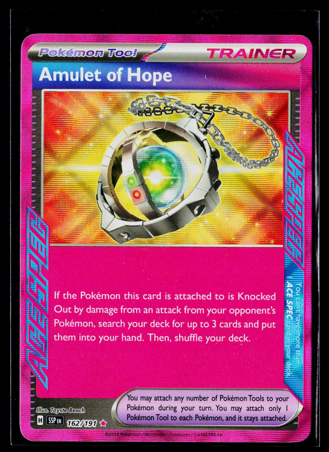 Amulet of Hope - Surging Sparks 162/191 (NM)