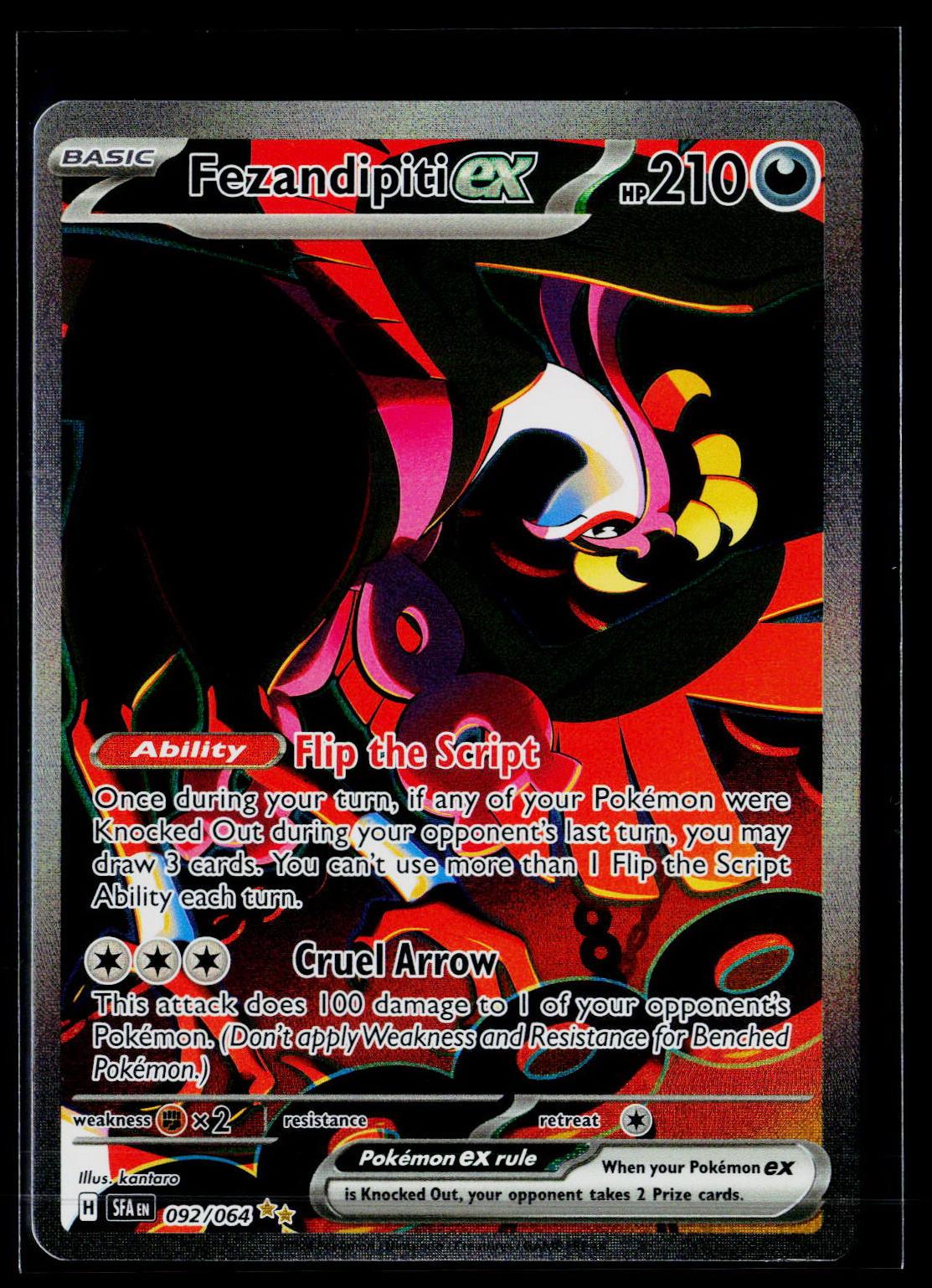 Fezandipiti ex - Shrouded Fable 092/064 (NM)