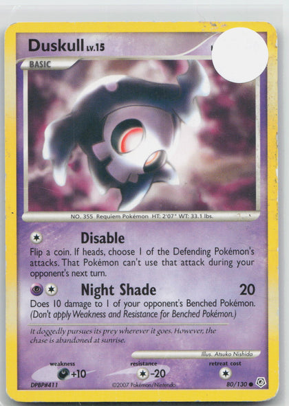 Duskull - Diamond & Pearl 80/130