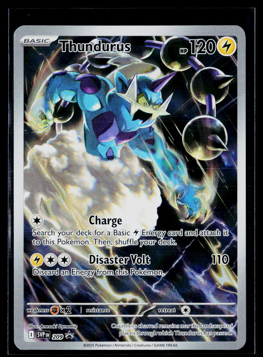 Thundurus - Scarlet & Violet Promo 209 (NM)