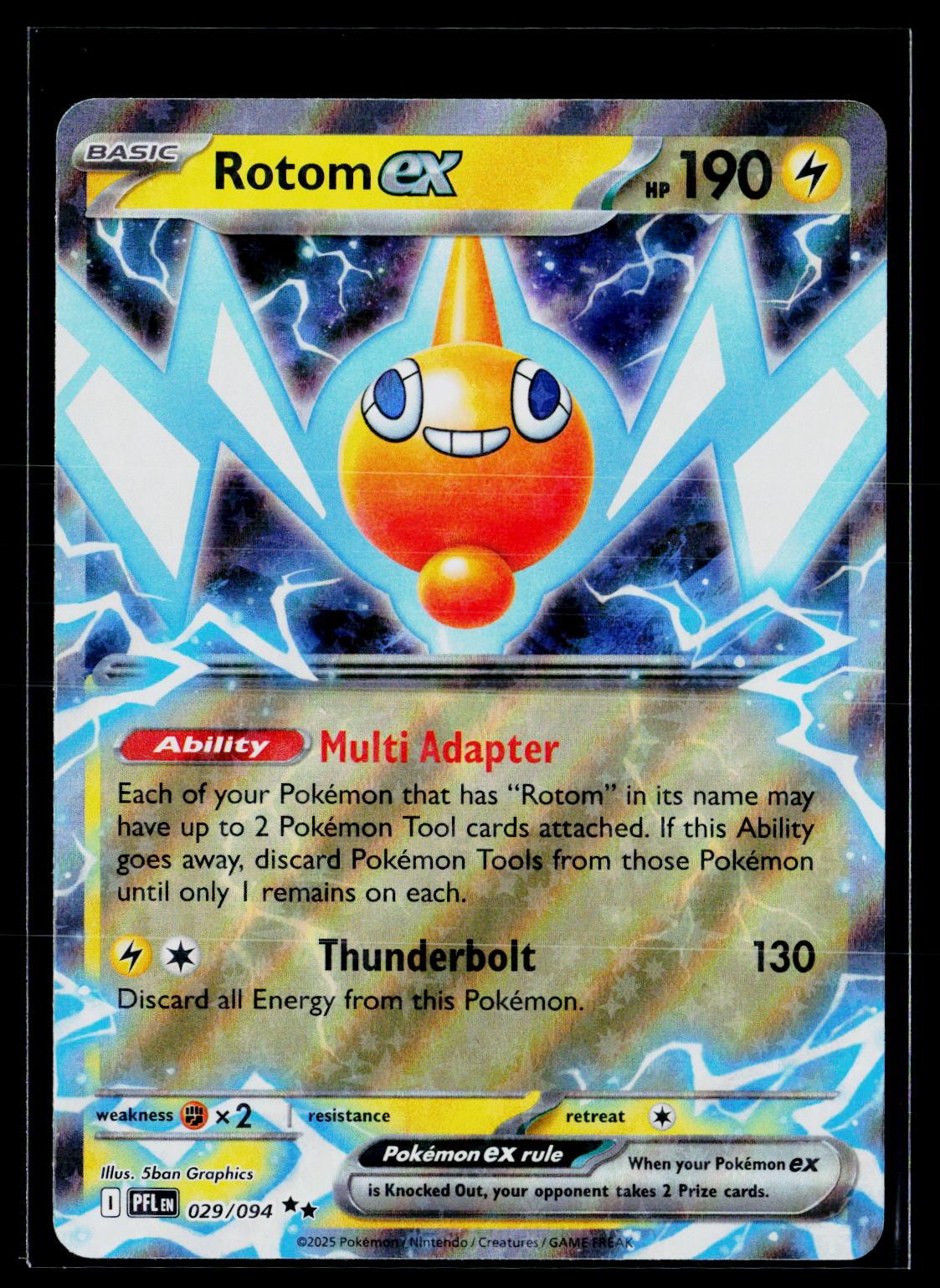 Rotom ex - Phantasmal Flames 029/094 (NM)