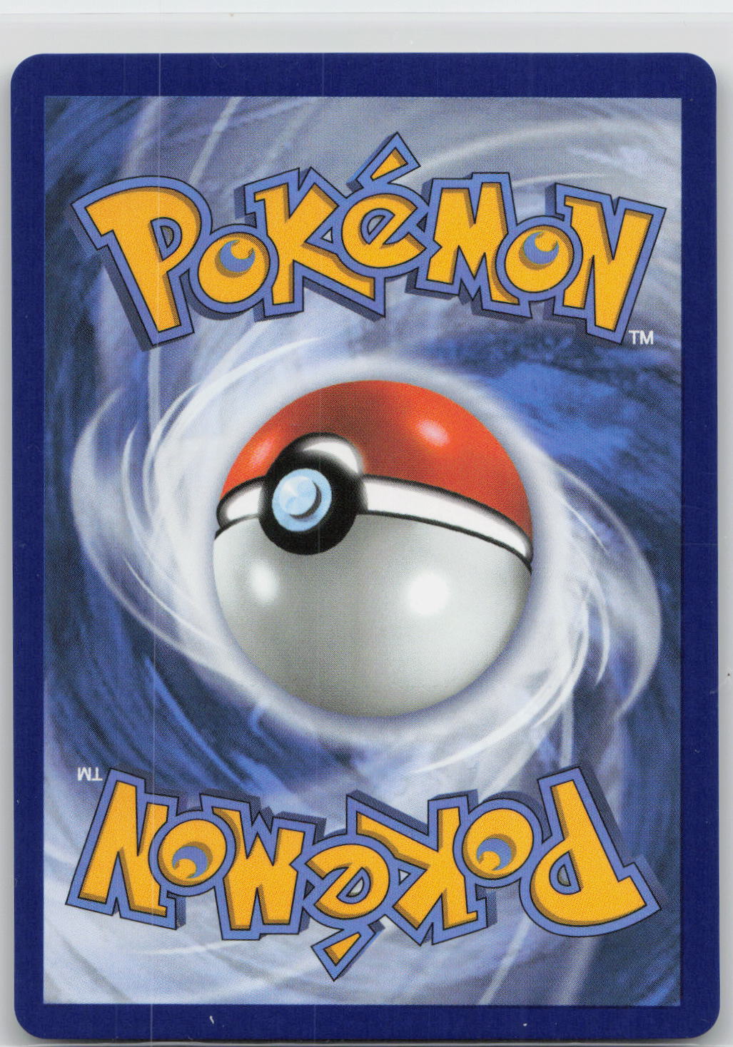 Back of card