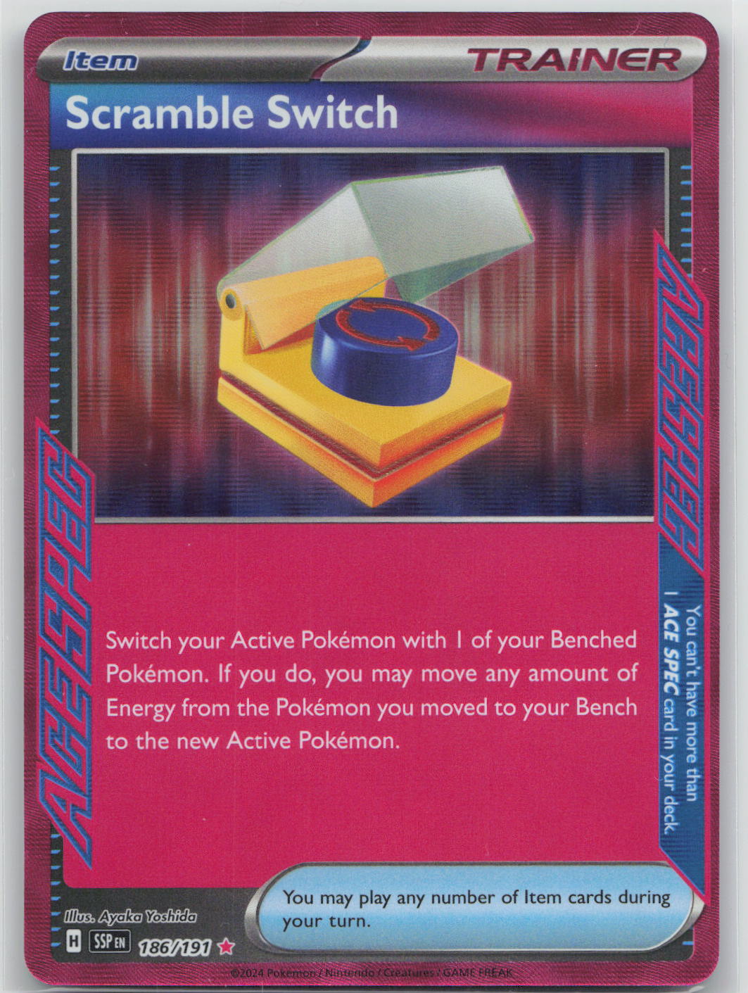 Scramble Switch - Surging Sparks 186/191