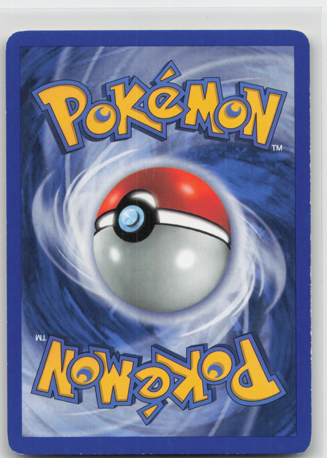 Back of card