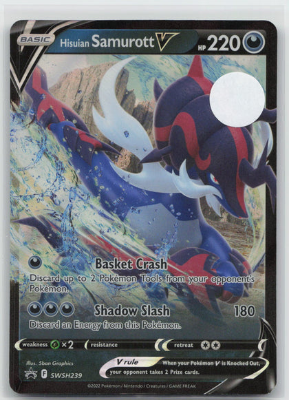 Hisuian Samurott V - Sword & Shield Promo SWSH239