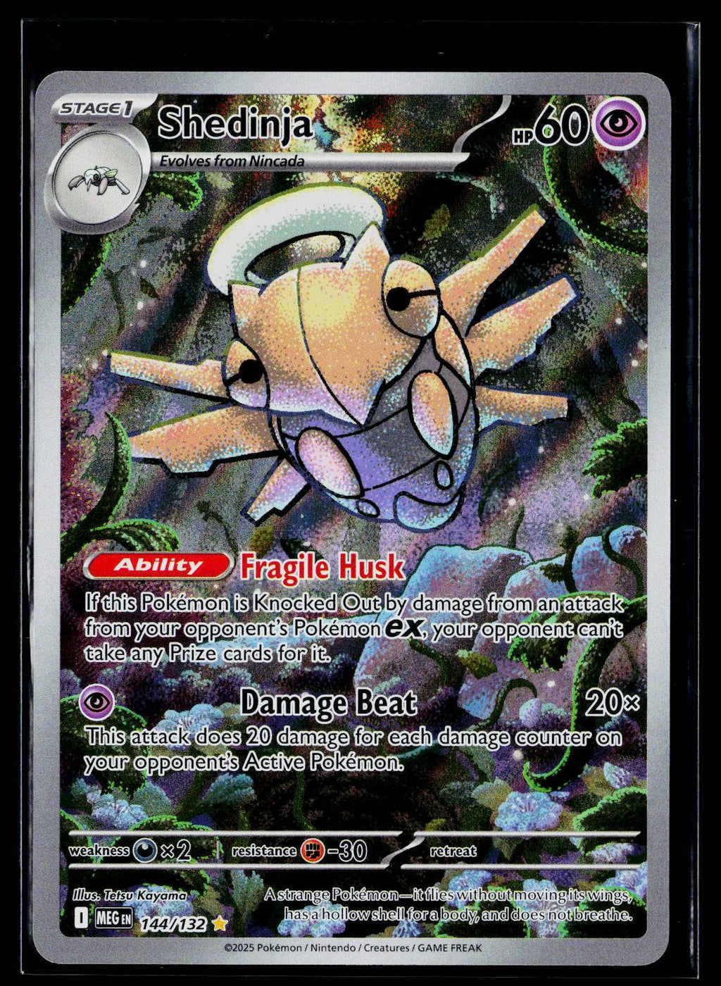 Shedinja - Mega Evolution 144/132 (NM)