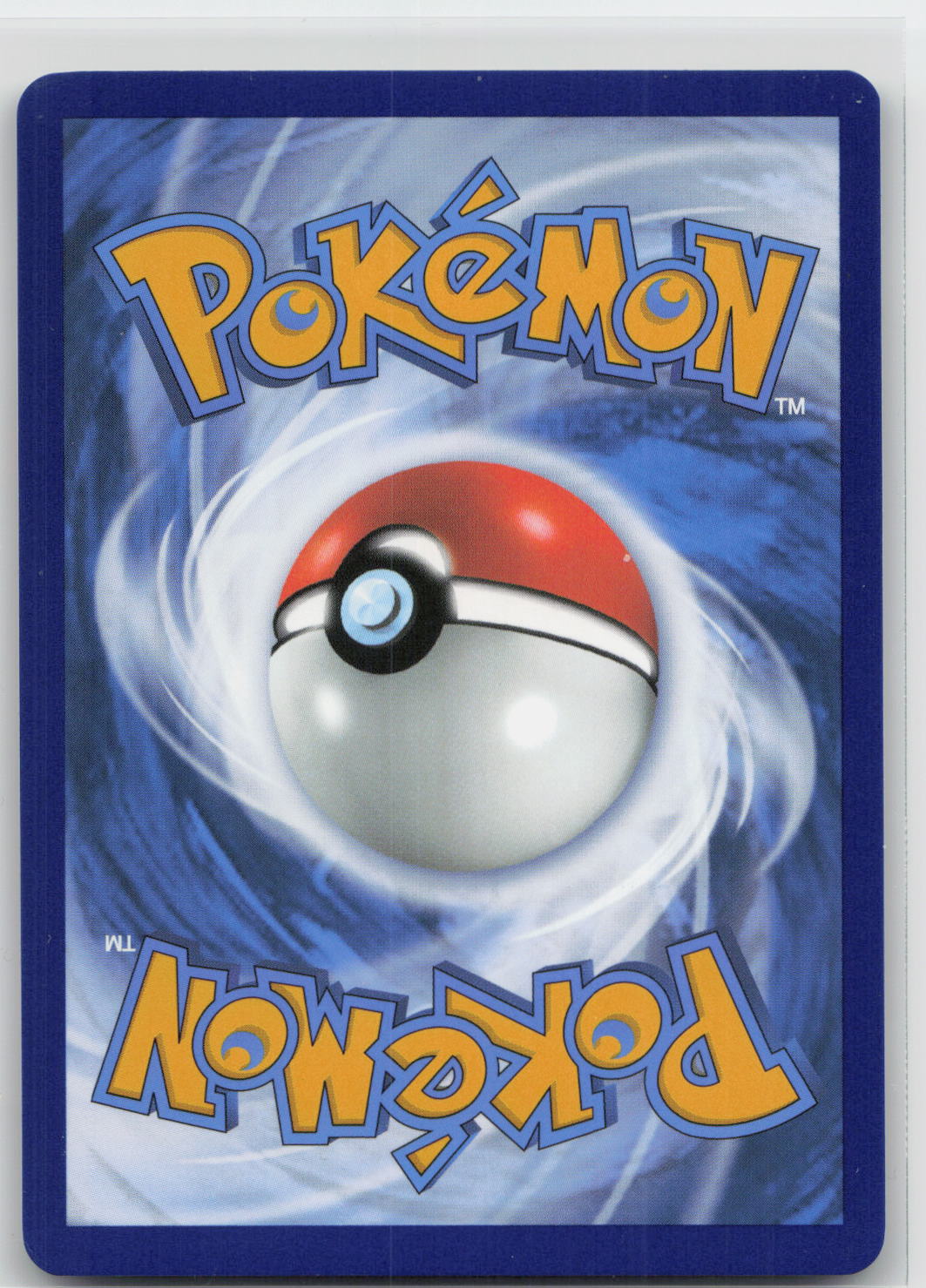 Back of card
