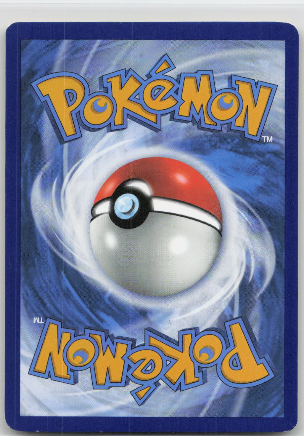 Back of card
